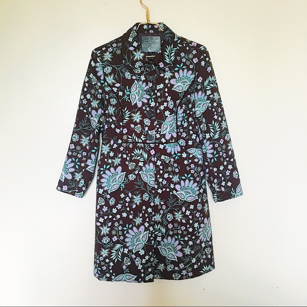 Quilted Paisley Jacket